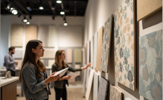 С первого шага — вау-эффект: самые стильные обои для прихожей в 2026 году С первого шага — вау-эффект: самые стильные обои для прихожей в 2026 году